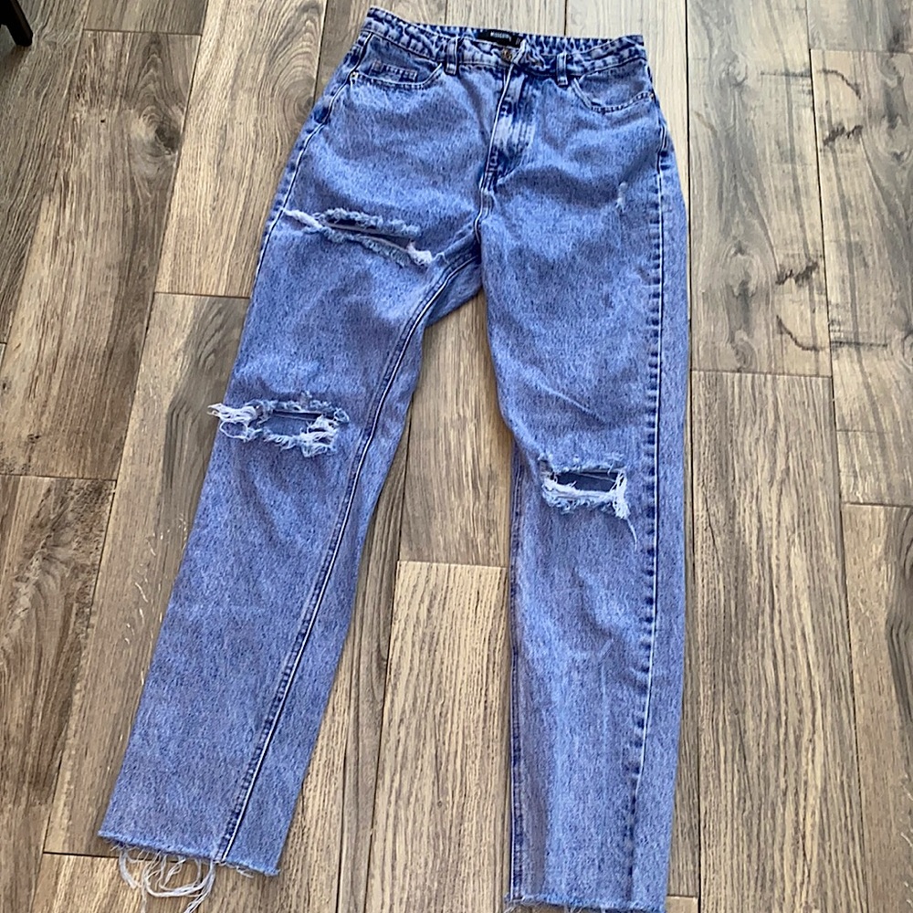 Missguided straight leg jeans